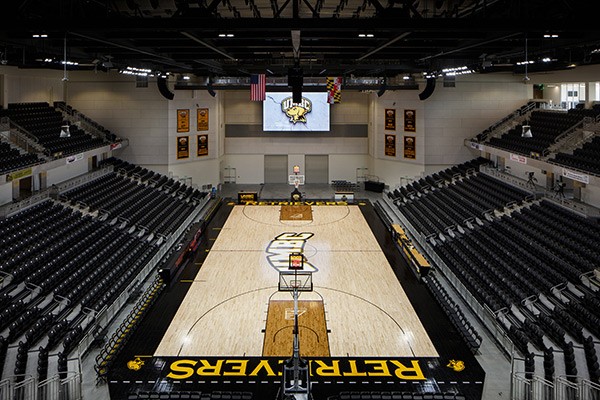 The new system is anchored by five arrays of eight each LINA loudspeakers for coverage of the U-shaped main bowl
