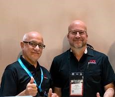 LVX Marketing founders Ed Ulibarri (left) and John Hernandez