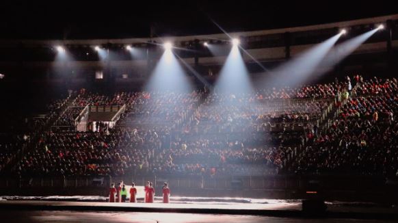 Zhongzhi Construction Technology Engineering Co. deploys JBL VTX A12 loudspeakers and Crown amplifiers for outdoor performances of “Home in the Dreams”
