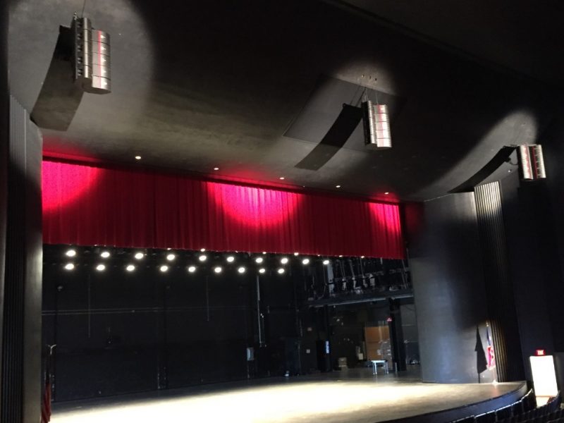 The new system is a left-center-right configuration made up of five EAW Anna modules each, hung 30 feet off the floor providing clean and even coverage throughout the venue.