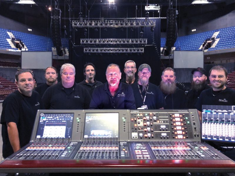 L to R: Mat Diamond, Kyle Scheiper, Curt Wade, Dennis Moroni, Metal Mike Scherer, Pete Lombardo, Tommy Skriver, Jim Czelusniak, Mike Smith, Nick Gessner