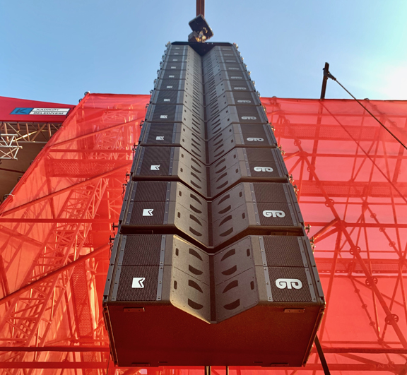 Outline's flagship GTO line array