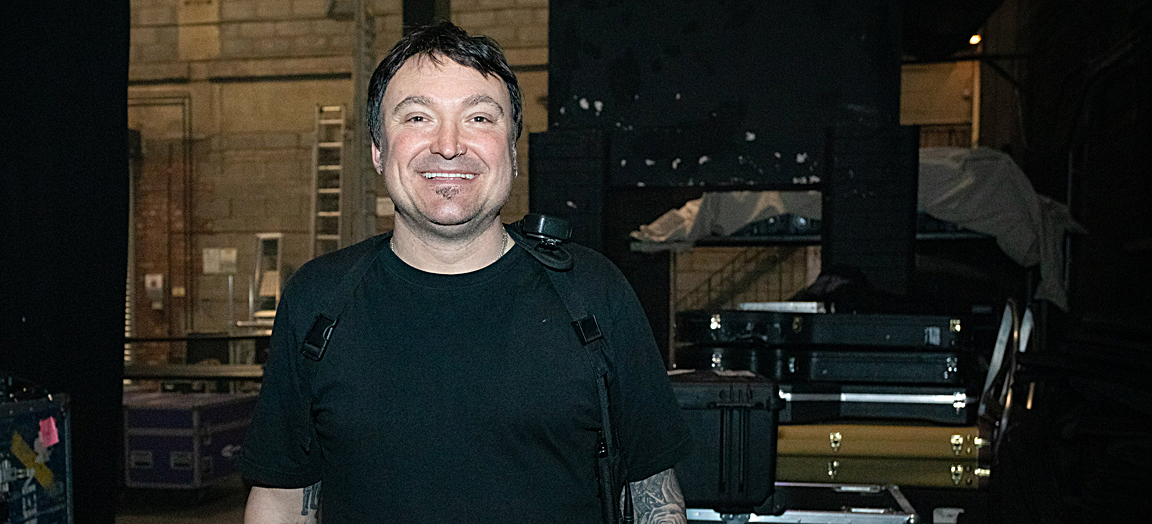 Production manager Adam King. Photo: Andrew Benge 