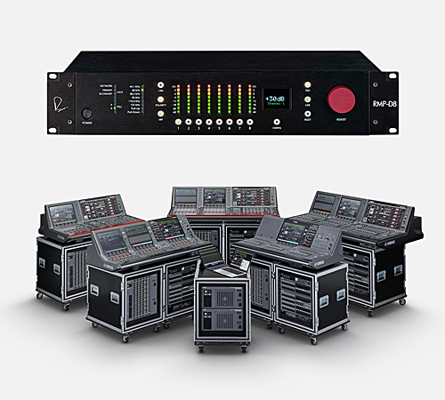 Yamaha RIVAGE PM Series Now Offers Native Control of Rupert Neve Designs RMP-D8