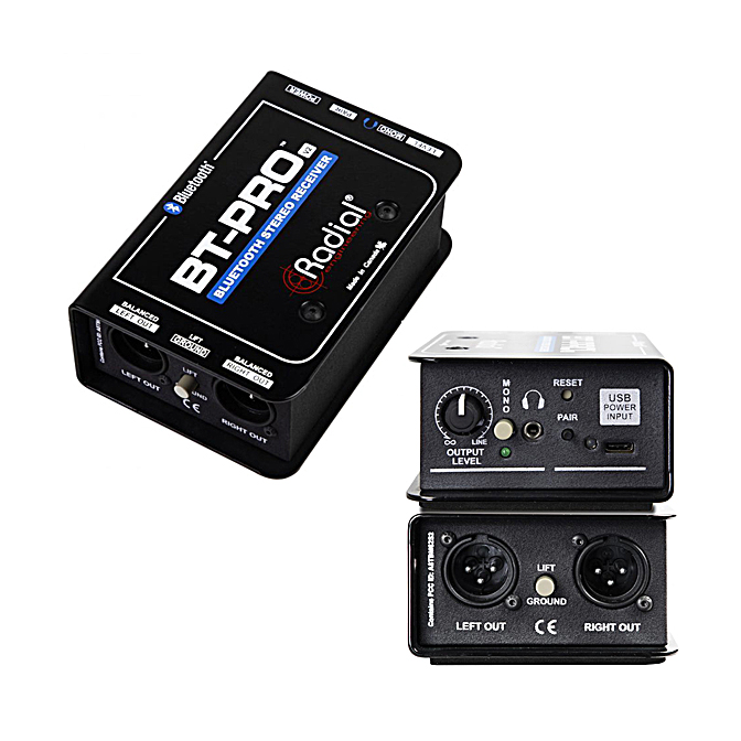 Radial Engineering BT-Pro V2 Stereo Bluetooth Direct Box