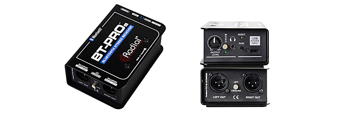 Radial Engineering BT-Pro V2 Stereo Bluetooth Direct Box