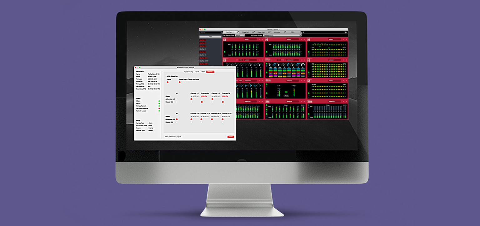 Focusrite Pro's RedNet Control 2.4