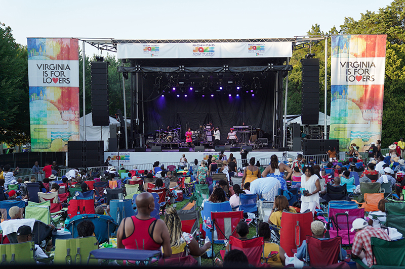 Soundworks Covers Richmond Jazz Festival with Martin Audio WPL FOH