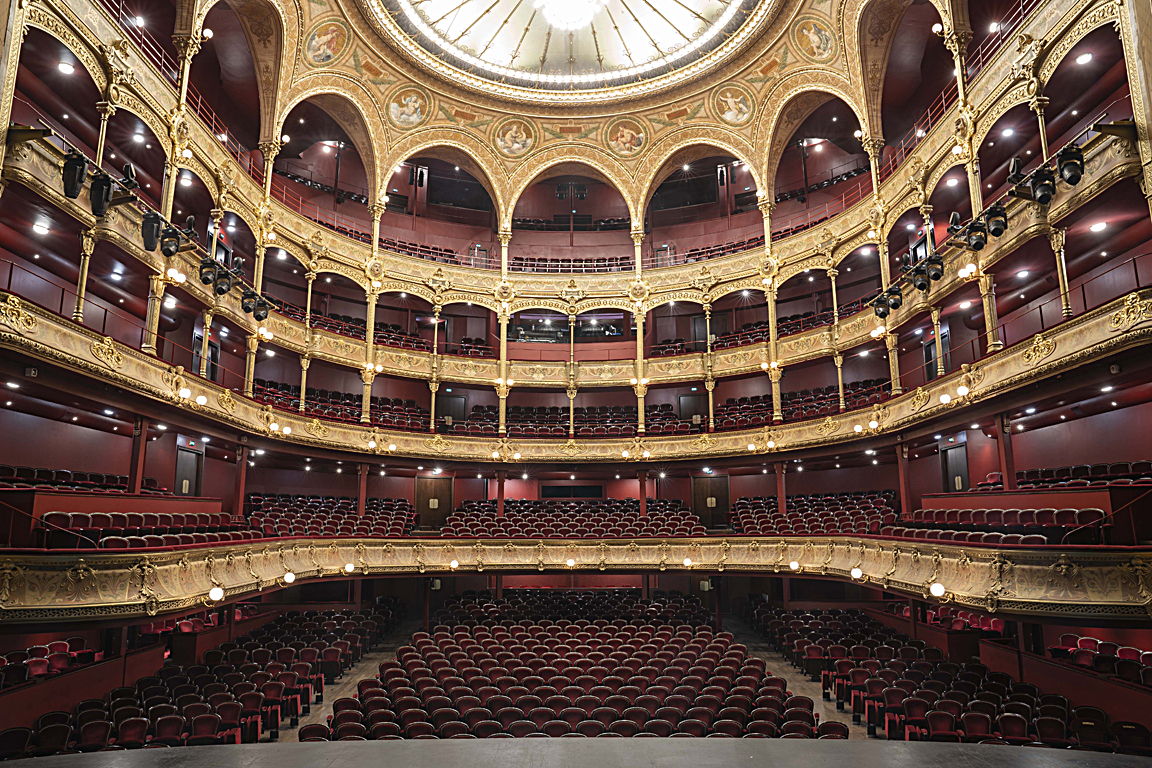 The historic Théâtre du Châtelet adopted a full suite of Riedel's award-winning communications and video signal routing solutions. Photo: Thomas Amouroux