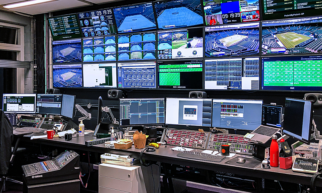 Wimbledon 2021 had the largest Riedel infrastructure to date, along with remote audio mixing.
