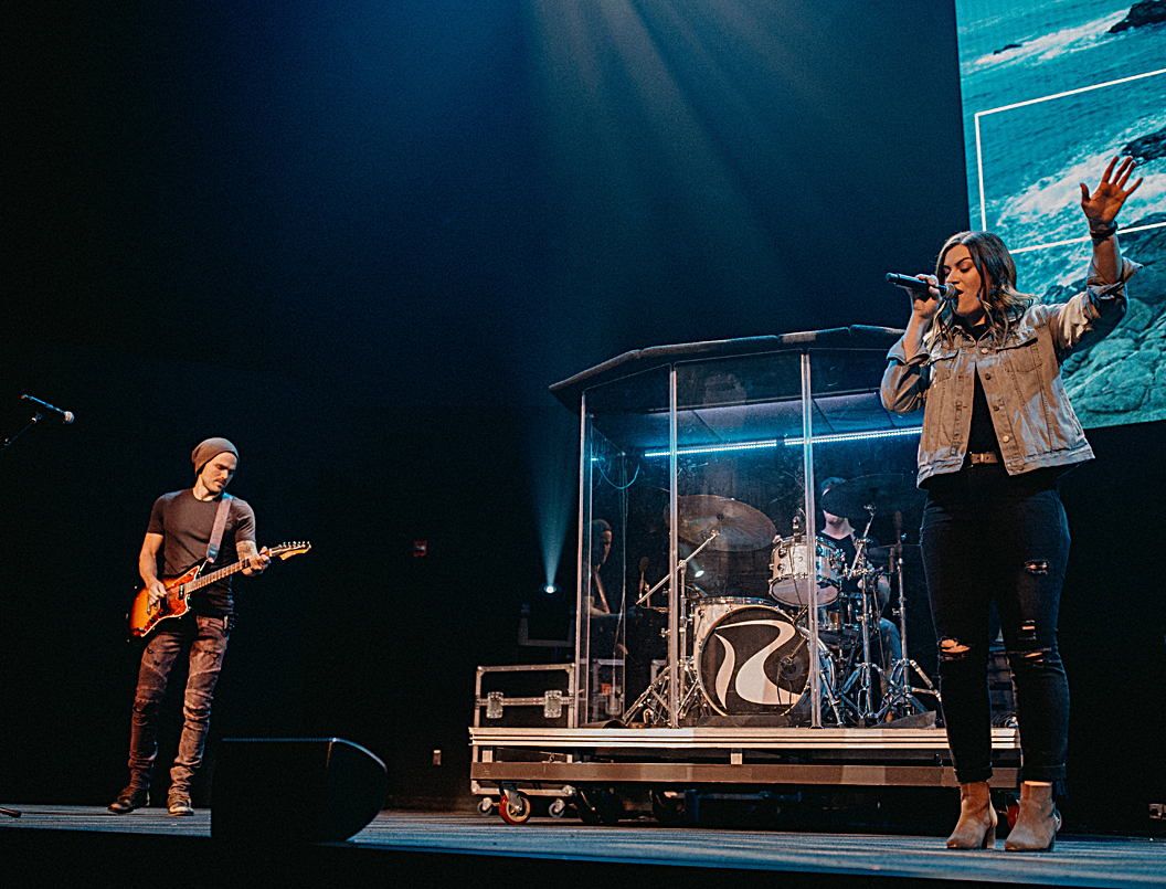 The church offers both traditional and high-energy modern services. 