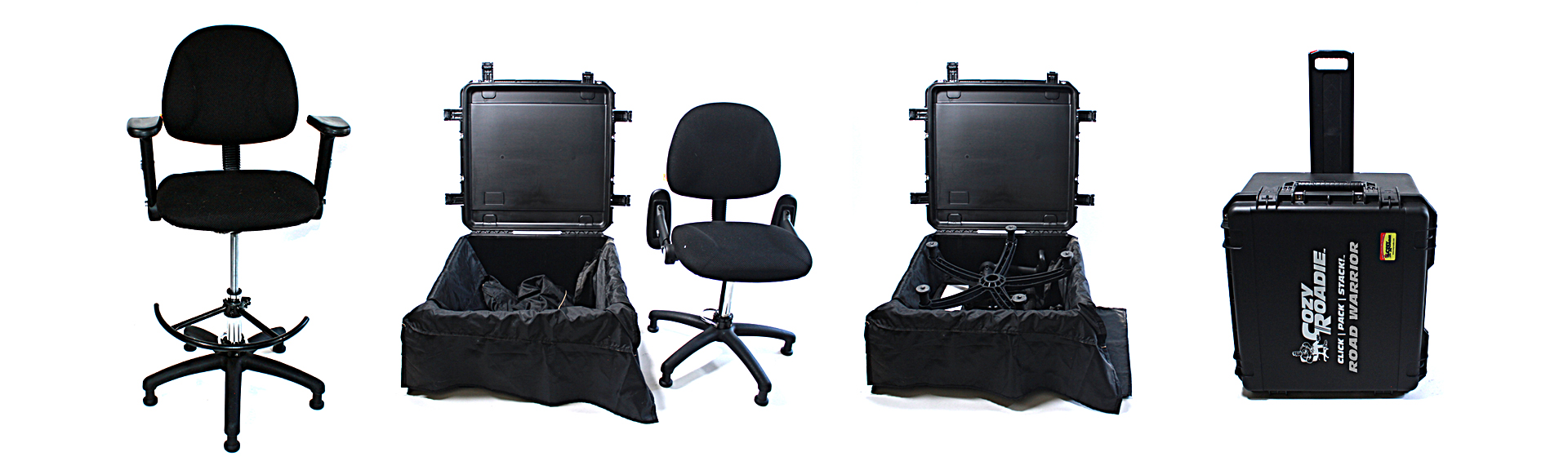 The Road Warrior comes apart in a snap and stores compactly in an optional SKB military-grade transit case for safe, easy transport.