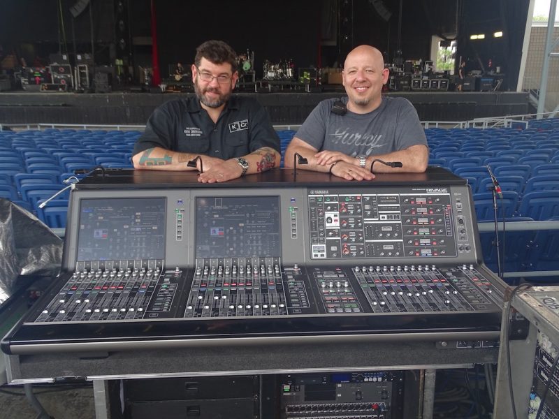 L to R J. Summers and Mark Woodcock