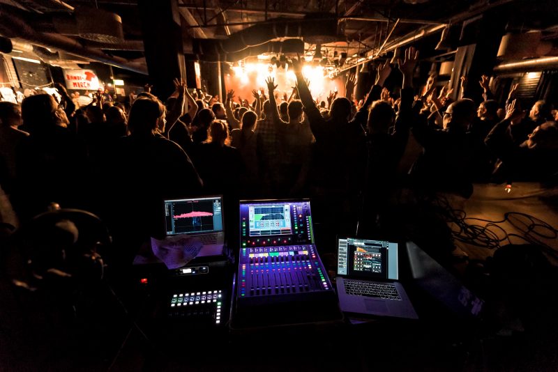 dLive at FOH (Lutakko - Jyväskylä, Finland)