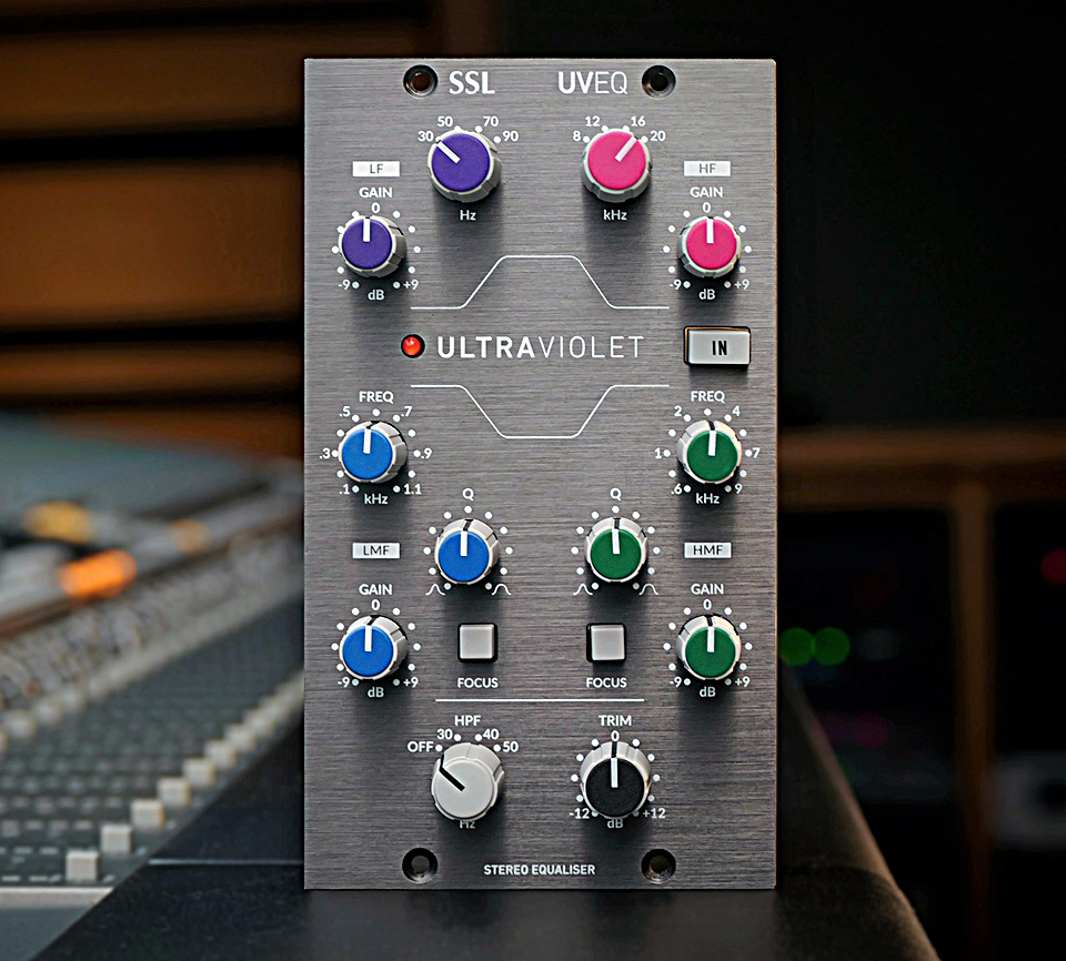 The new stereo ULTRAVIOLET Stereo Equaliser (UV-EQ)