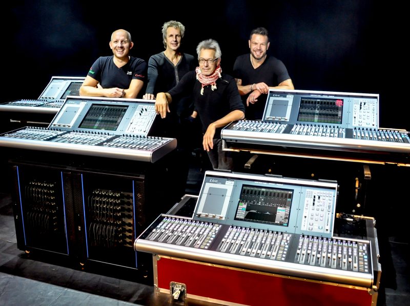 Each console in Patronaat has its own connected SSL SOLSA system (online and offline PC application) for additional touchscreen control where needed. Normally it's used with the SSL FX rack permanently in view for fast access, in the same way you would use third-party FX rack applications.