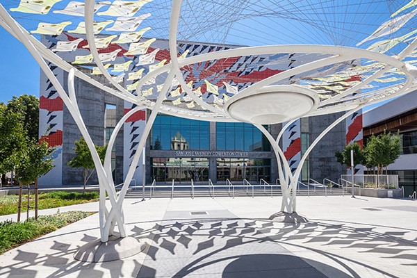 The new sound reinforcement system was designed and installed by Integrated Communication Systems of San Jose, with Mark Berlo heading the design team for all audio components as well as control infrastructure.