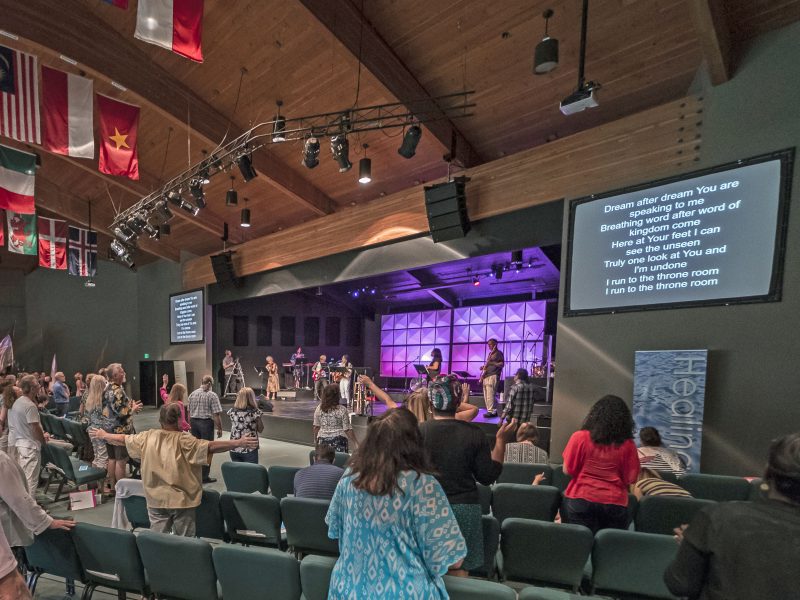 The sanctuary at Seattle Revival Center