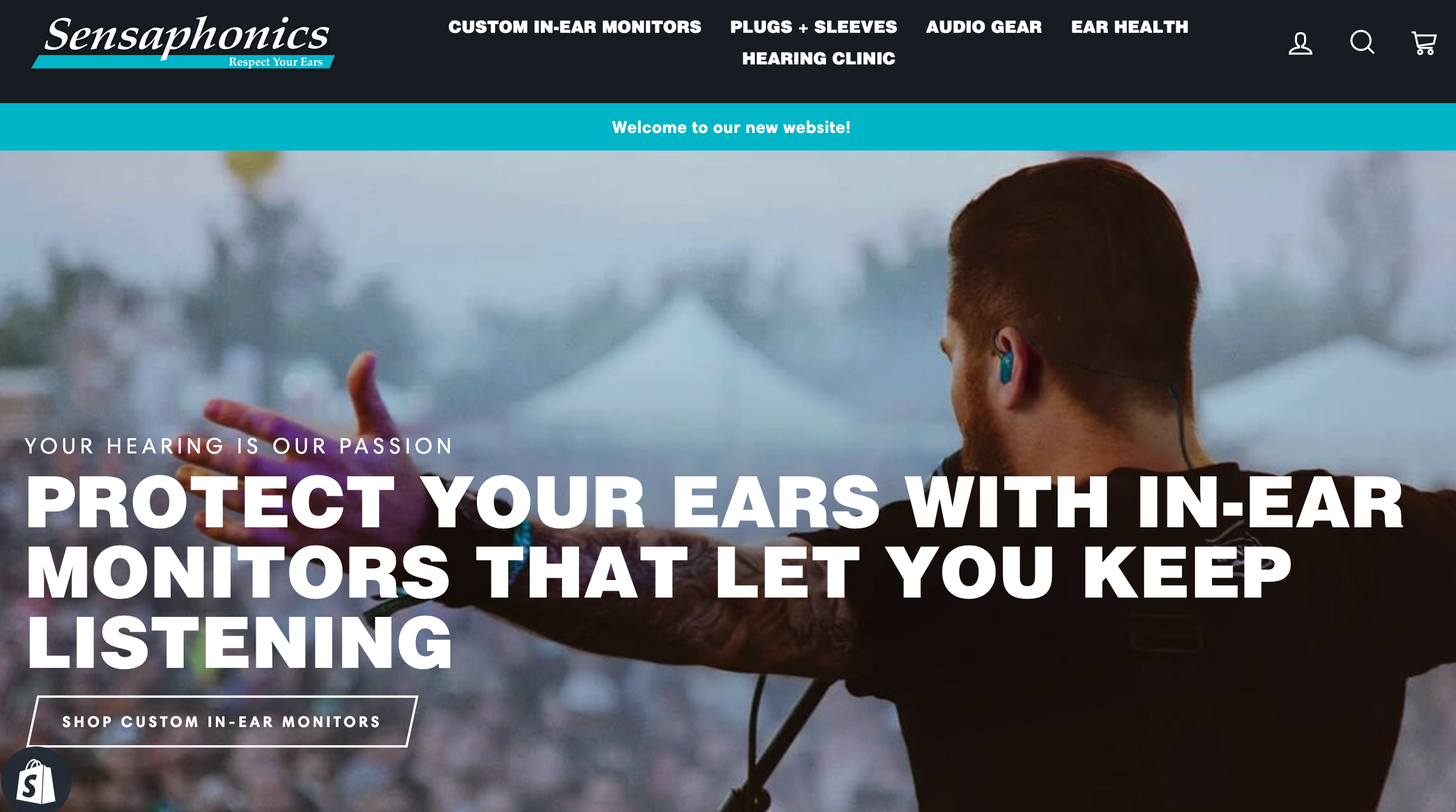 Sensaphonics Launches New Website