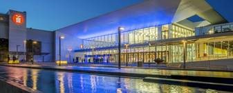 Exterior of Stockholmsmässan, Scandinavia’s largest exhibition centre.