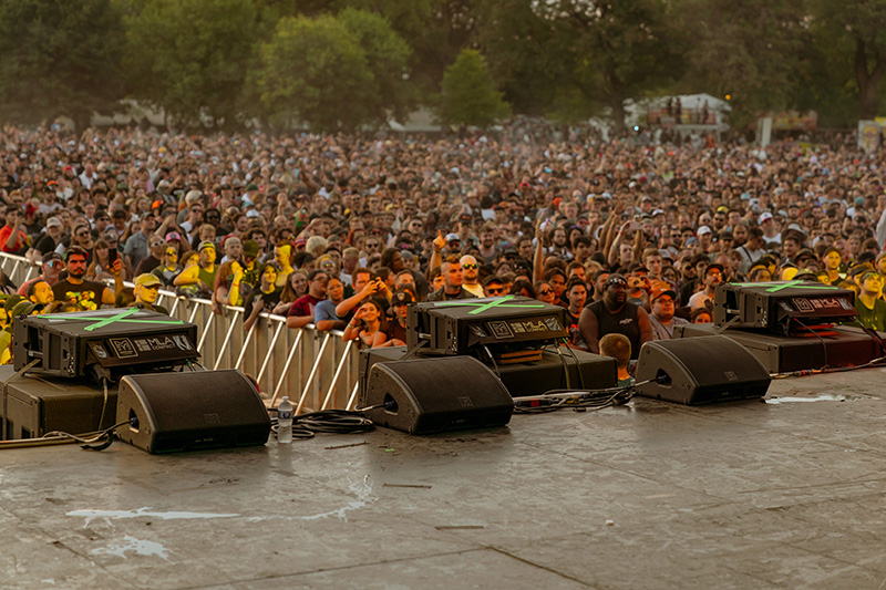 Lollapalooza Sound Engineers Harness MLA PA Systems — TPi