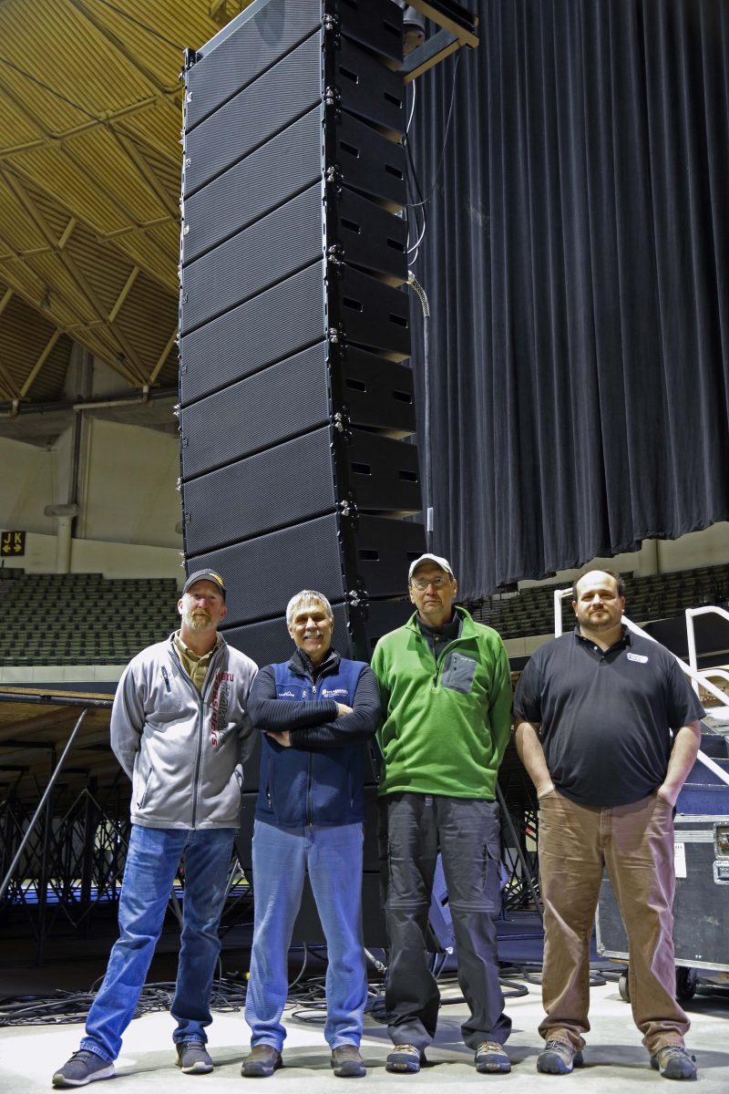 Grant Howard, Steve Payne, Soundworks; Mike Southard, Jason Misterka, Southard Audio. 