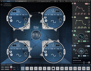 Interface for Waves Flow Motion FM Synth