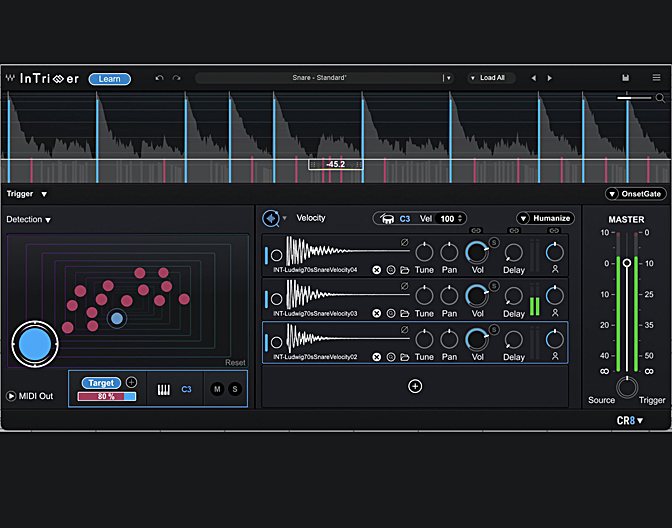 Waves Ships InTrigger: Intelligent Live Drum Replacement Plug-in