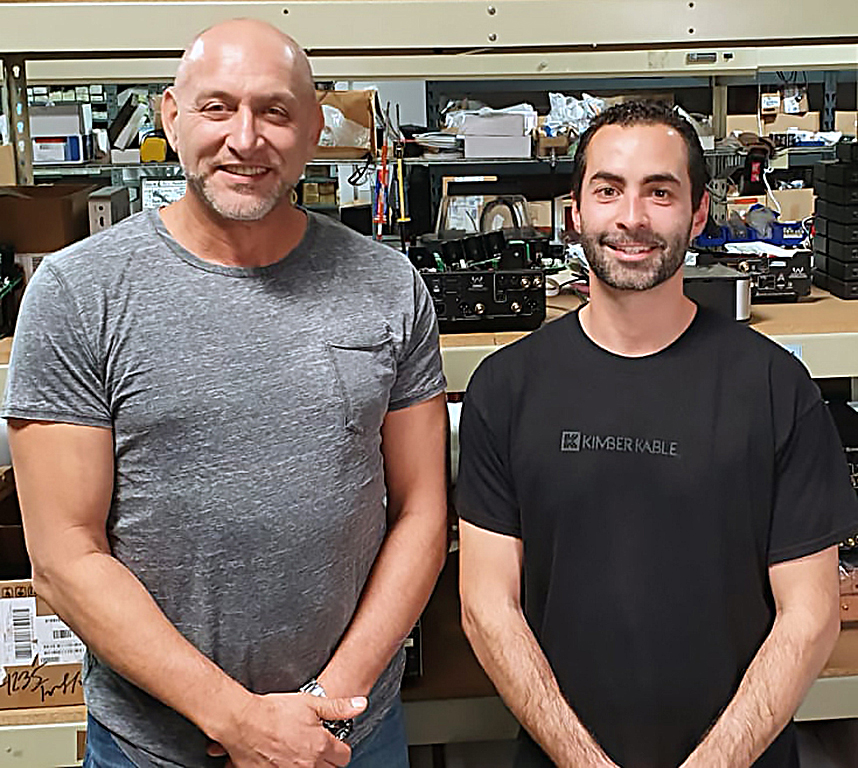 From left, Mohamed Gabr and E.J. Sarmento