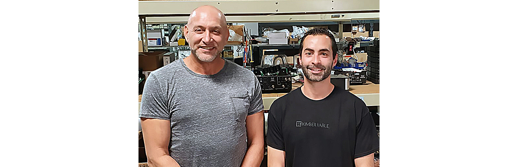 From left, Mohamed Gabr and E.J. Sarmento
