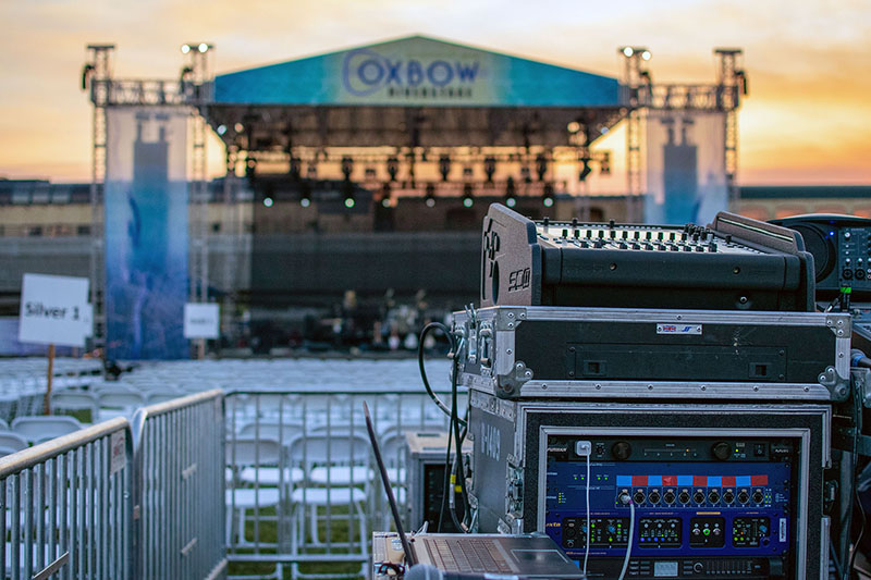 Sound Image Productions Supports Oxbow RiverStage with DiGiCoDriven