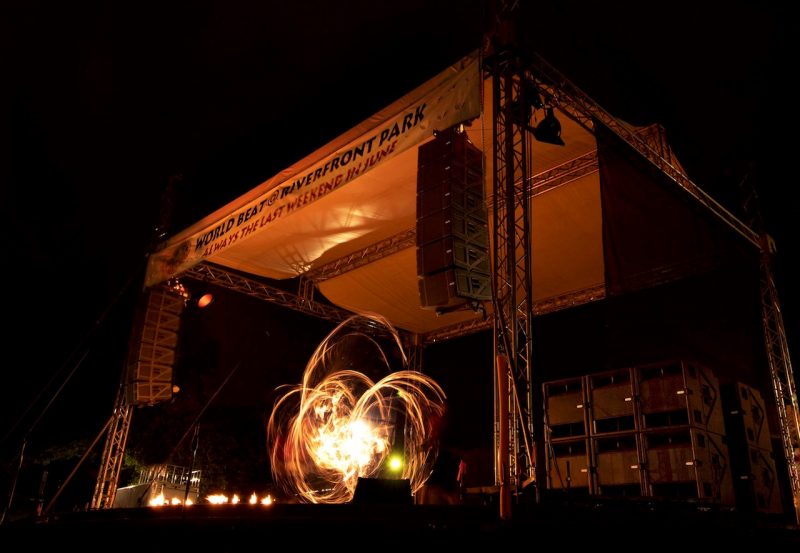 Ten stages showcased everything from West African culture and dance workshops to Native American powwow and Irish dancers.