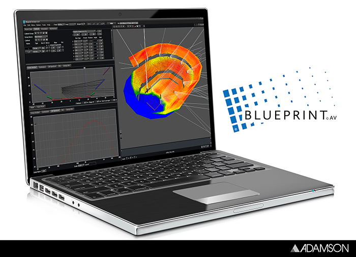 Adamson Systems Blueprint AV software Suite