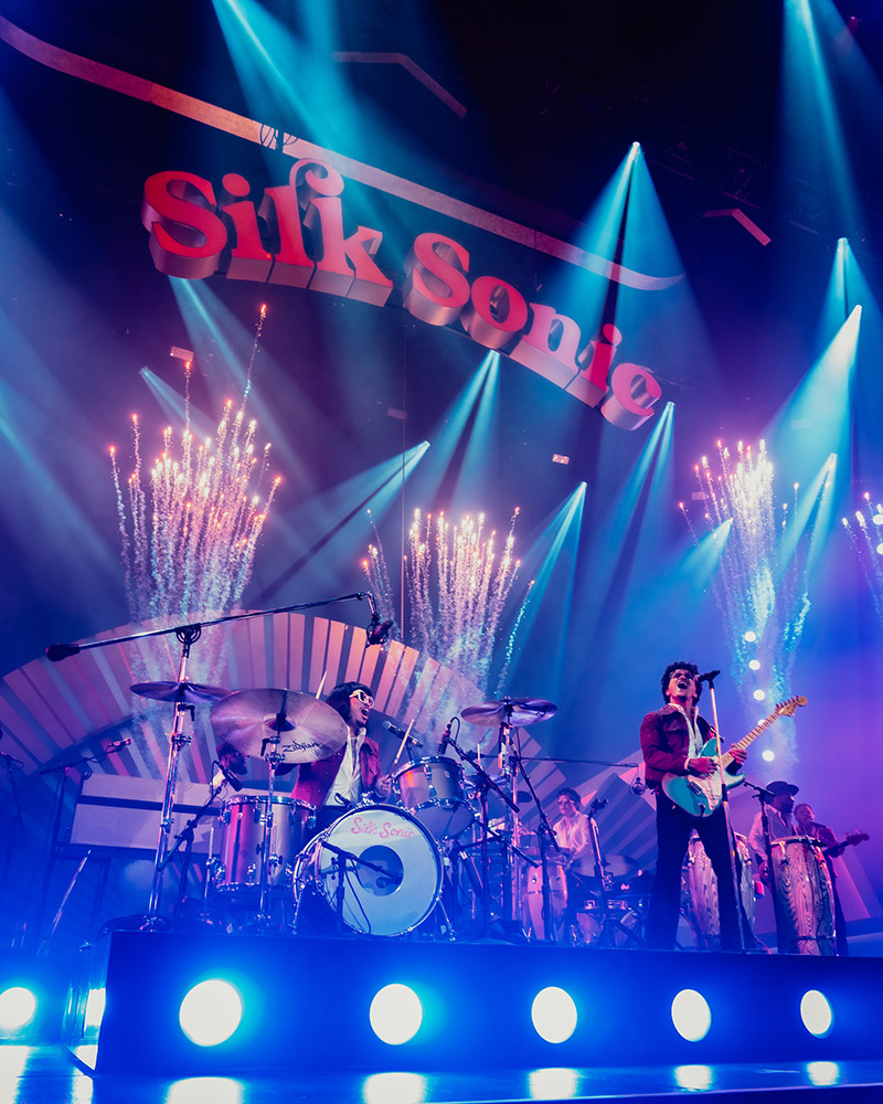 Silk Sonic Resumes Las Vegas Residency with SSL Live L650 Mixing