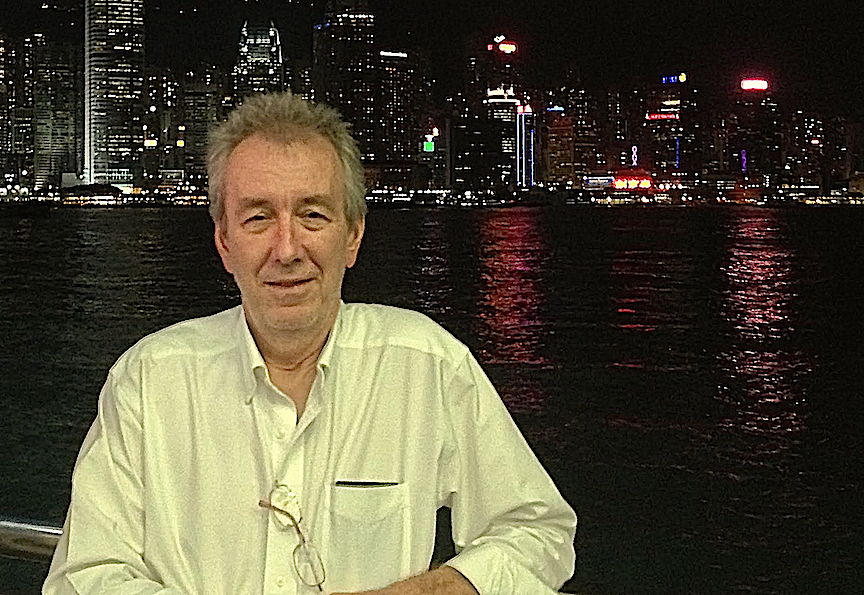 The late Mike Cooper in Beijing, which became one of his “second homes”