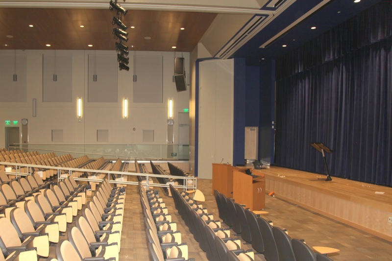 Auditorium with Community I SERIES Loudspeakers