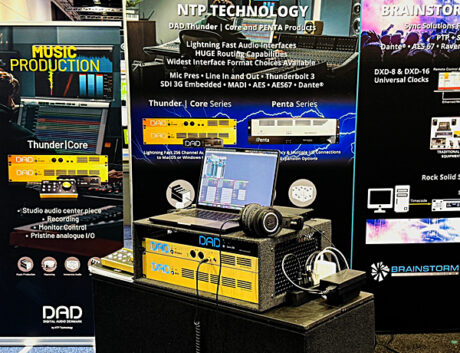 DAD (Digital Audio Denmark) — a wholly-owned business unit and brand within the company NTP Technology A/S — definitely turned heads at InfoComm with its Thunder | Core Series of lightning-fast (near-zero latency) audio interface