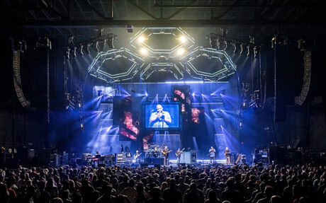 The band (and Meyer Panther rig) have drawn rave reviews on the tour. Photo: Sanjay Suchak