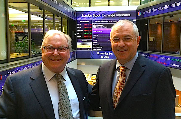 Company executive chairman Phil Dudderidge and Focusrite USA president Phil Wagner