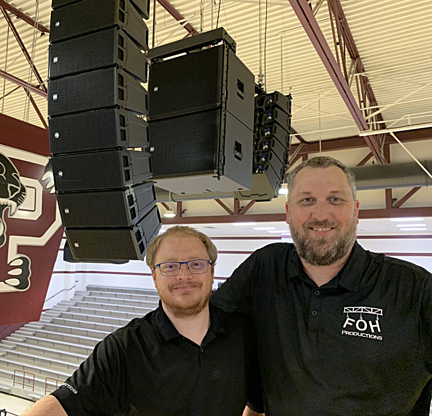 FOH president/co-owner Bob McClure (pictured, right) with company VP/co-owner Brycen Welborn