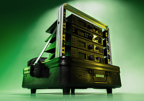 Gator SH-WSYS-CASE-4 Case for Shure Wireless