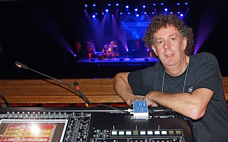 Roger Hodgson's FOH engineer Howard Heckers