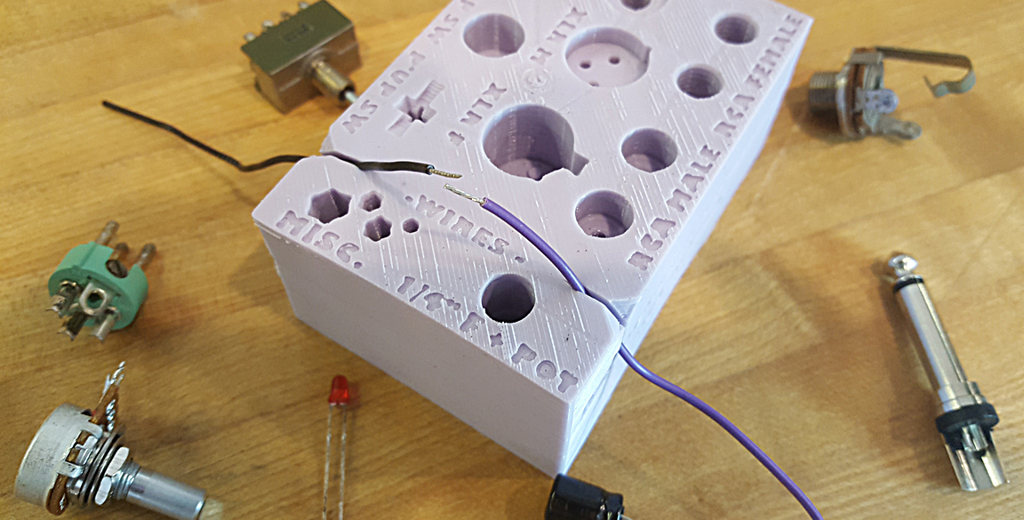 The Hot Holder — Audio Soldering Aid