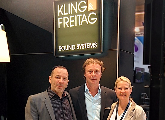 Kling & Freitag announce K&F Americas. Pictured here, from left, are Vaino Gennaro, Jürgen Freitag, Susanne Seidel.