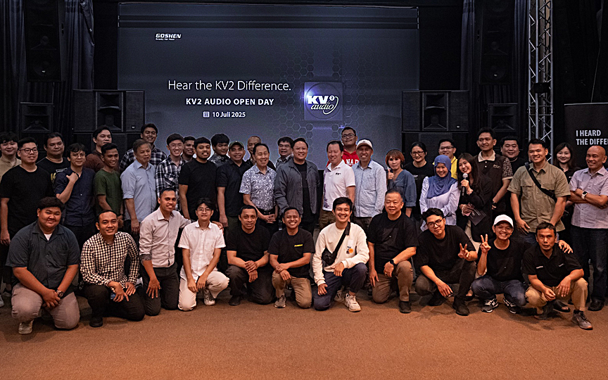 KV2 Audio Hosts Jakarta Demos