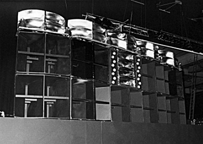 A Martin Audio 7000W system at a 1973 Pink Floyd show in London’s Earl’s Court