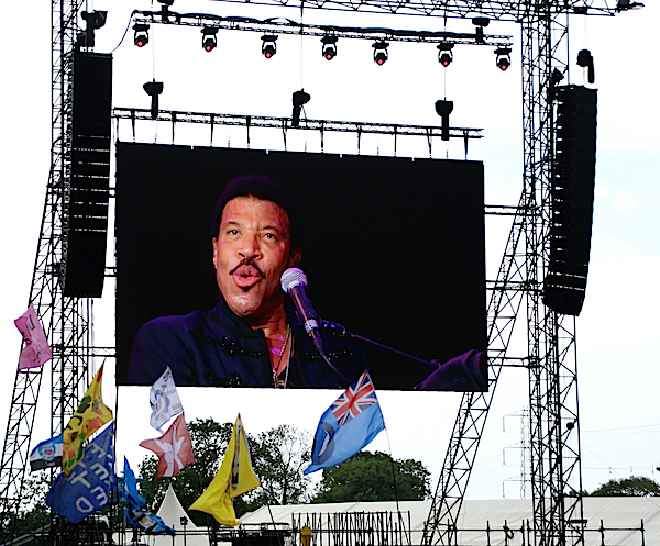 Martin MLA system at Glastonbury