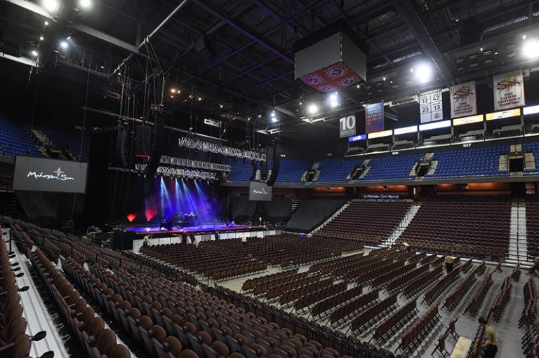 Mohegan Sun Arena Upgrades with Meyer Sound System – FOH | Front of ...