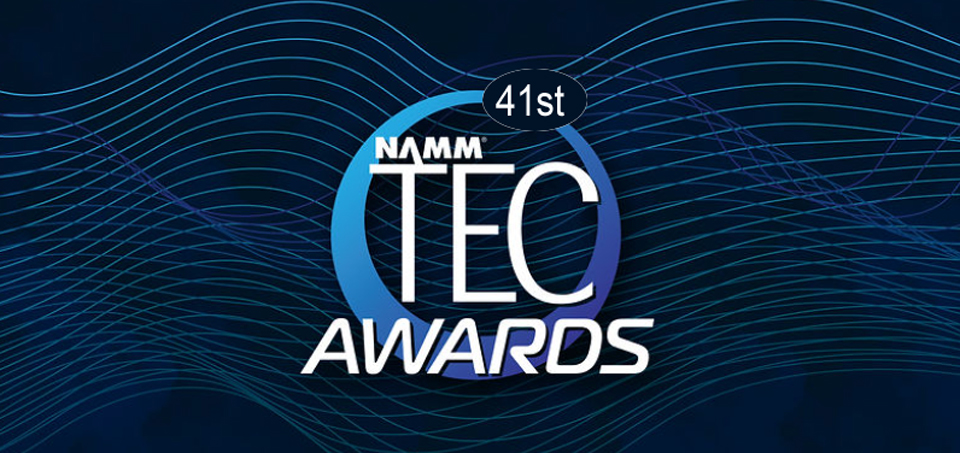 The Annual NAMM TEC Awards is seeking product entry submissions from pro audio / music manufacturers