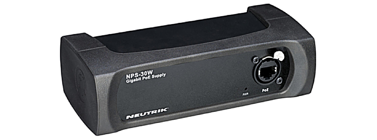 Neutrik NPS-30W PoE Injector